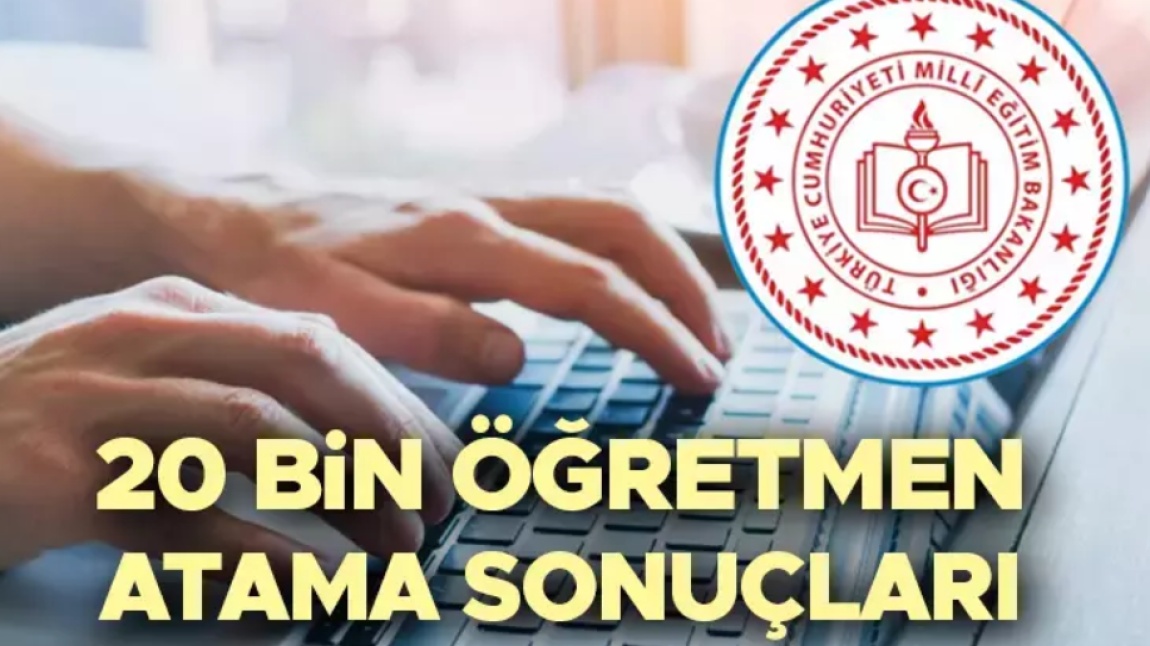 2024 Yılı 20.000 Öğretmen Atamasına İlişkin Duyuru